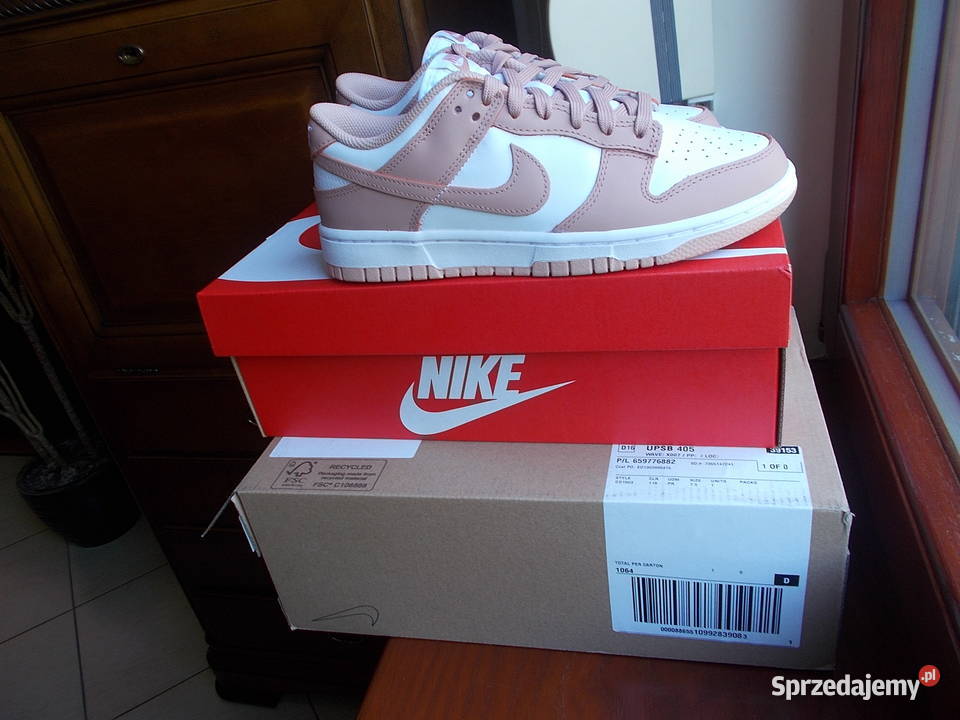 Eur 385 Nike Dunk Low Rose Whisper W DD1503118 Poznań