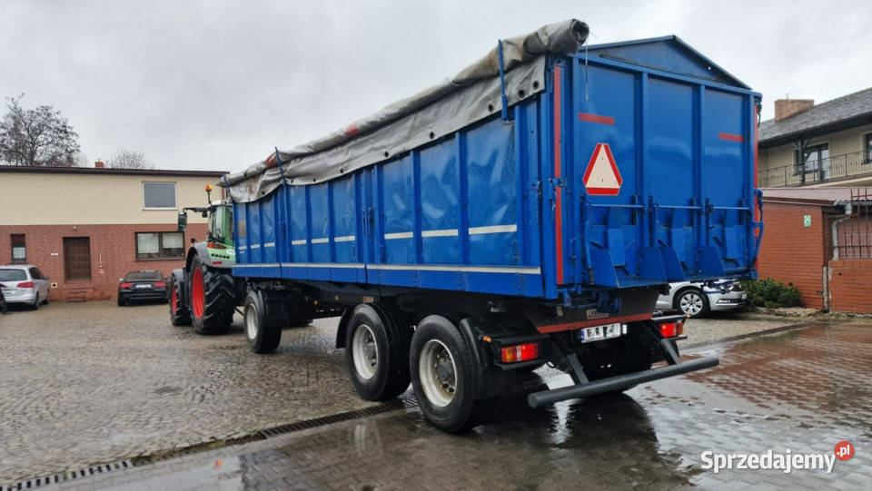 Przyczepa transportowa Babelsberg Kroger HKD 402 nieuszkodzony Głogówek