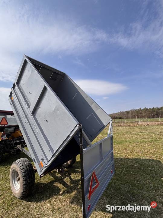 Wywrota przyczepa jednoosiową nieuszkodzony sprzedam