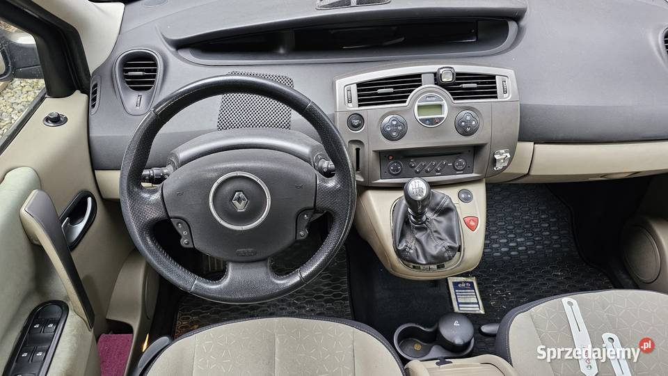 Renault Scenic II 19 DCI 130 2008r Privilege Zarszyn