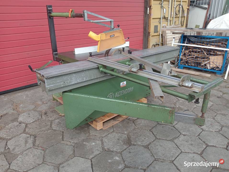 Piła formatowa ALTENDORF z podcinaczem F90