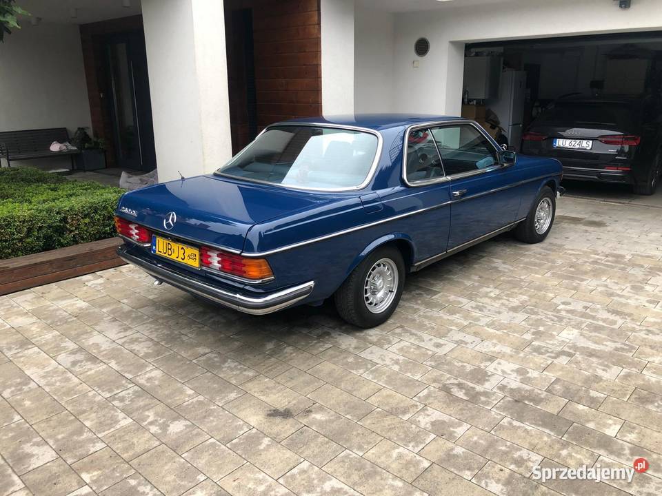 Zabytkowy w123 coupe 230ce 1985r Lublin