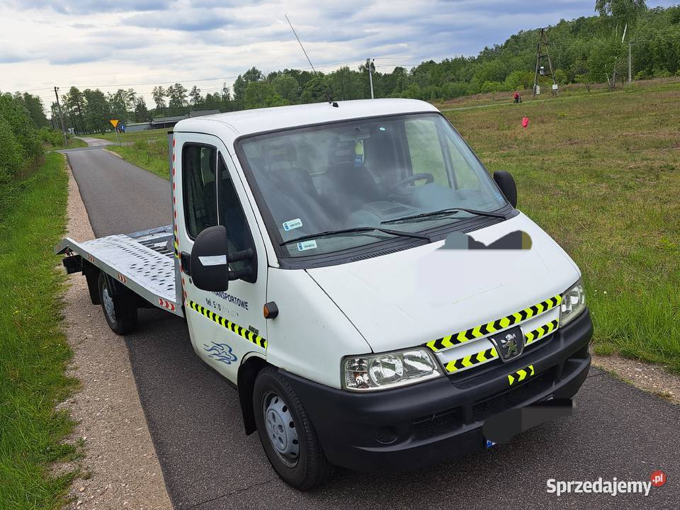 Sprzedam Peugeot Boxer 28 HDI Diesel laweta 2800cm3 Żyrardów