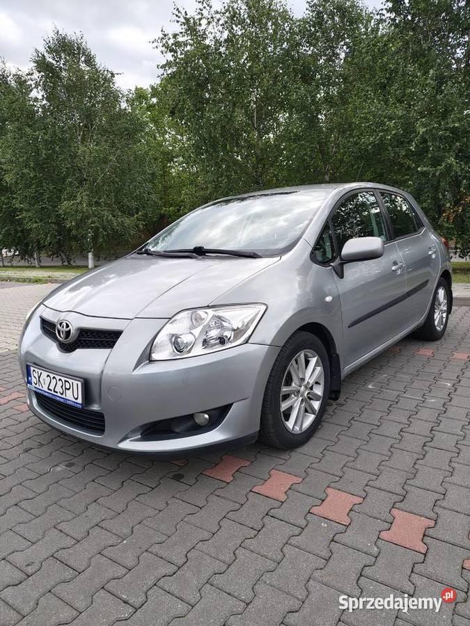 Toyota Auris 16 Valvematic 132 LPG 2009 Rok produkcji 2009 śląskie Katowice