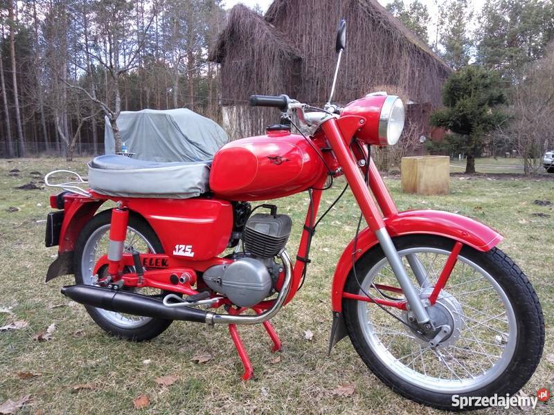 Wsk 125 odrestaurowana 1967 silnik oryginalny Sławoborze