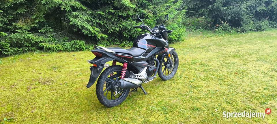 Honda CB125F 2018 2482 Pełna historia Honda Józefów