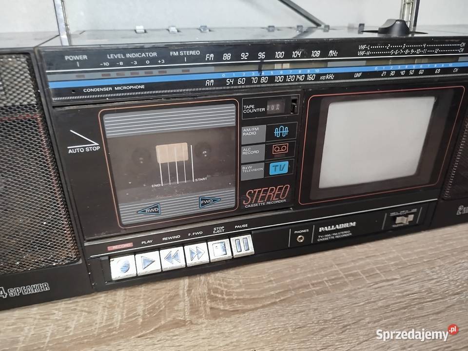 Radiomagnetofon Boombox Palladium TV FMAM Zgierz