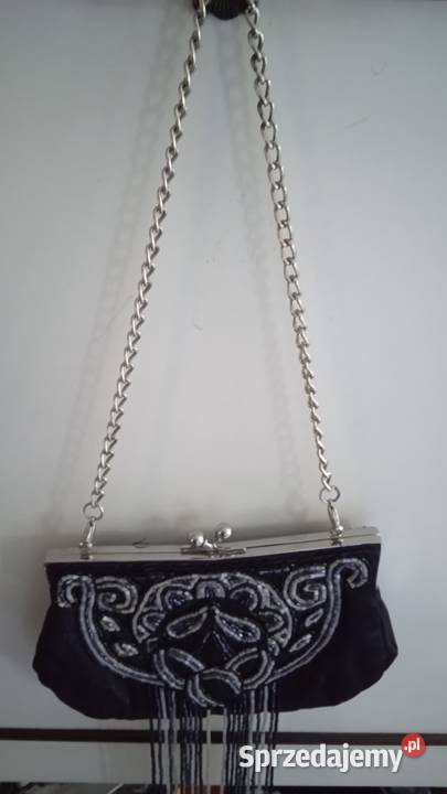 WIECZOROWA WYSZYWANA KORALIKAMI KOPERTKA NA wielkopolskie