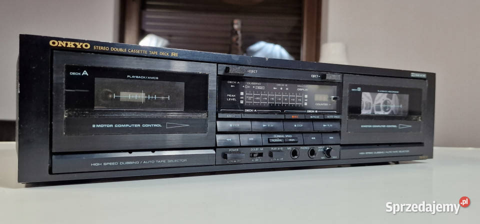 Onkyo TA W 30 TAW30 magnetofon casette deck Międzychód