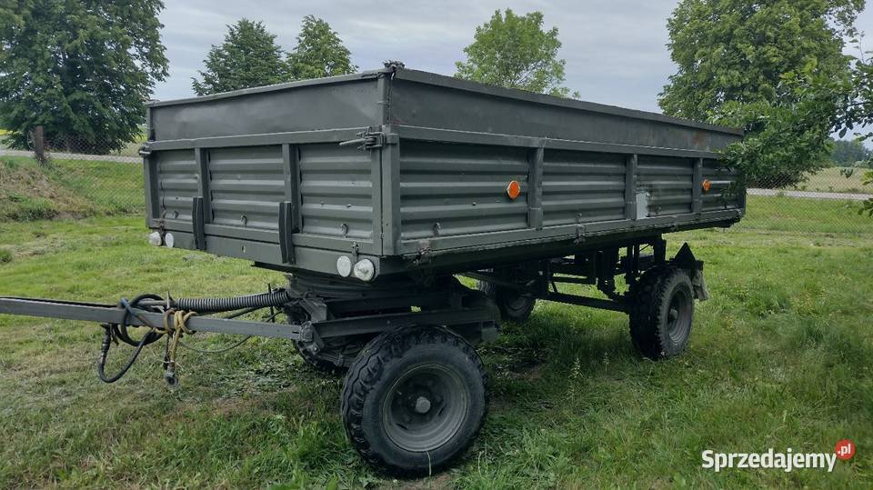 Przyczepa wywrotka rolnicza D55 tandem D47 mazowieckie Łosice
