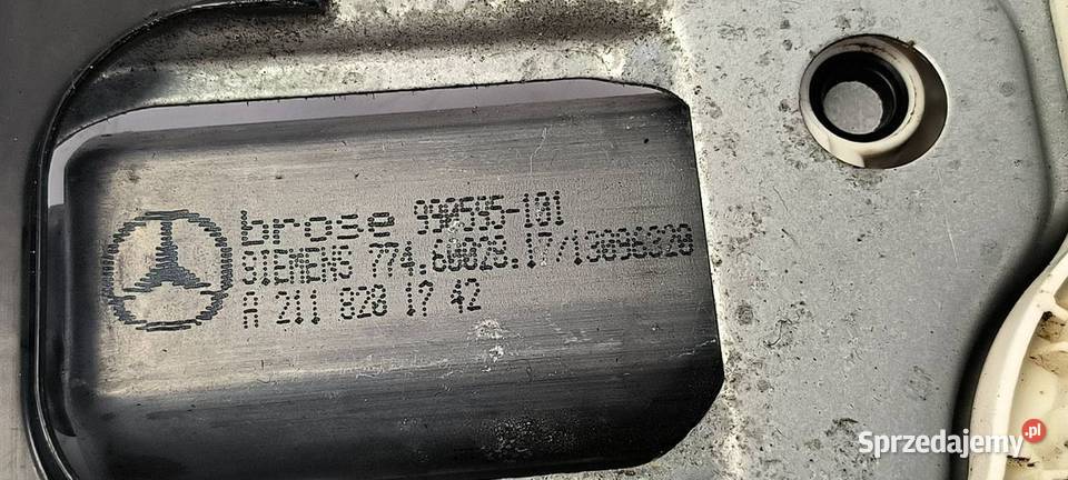 PODNOŚNIK SZYBY PP MERCDESBENZ CKLASA W203 Lipno