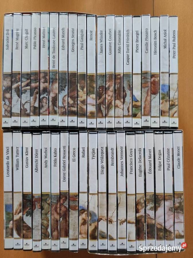 Wielka Kolekcja Sławnych Malarzy Oxford dvd Kielce