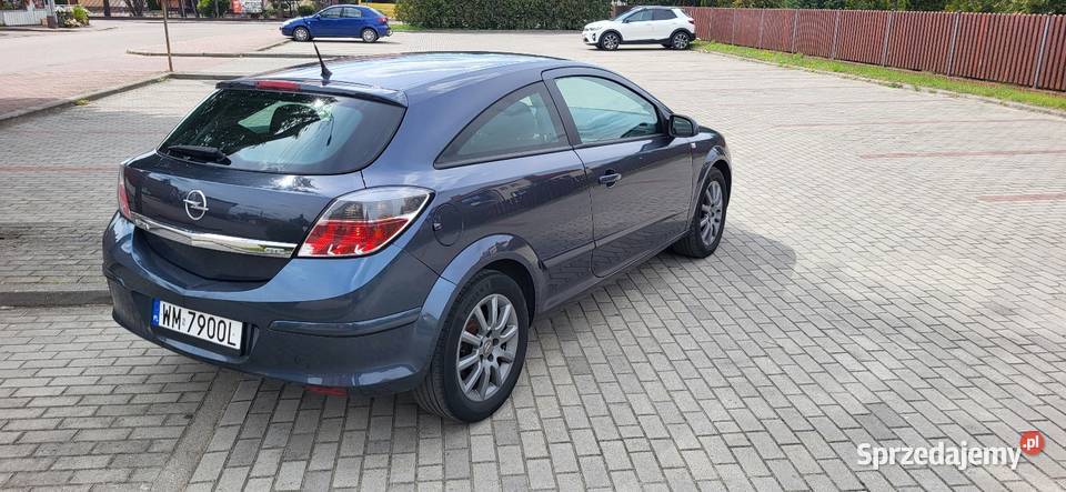 Opel Astra H GTC 19 diesel 120 grafitowy Płońsk