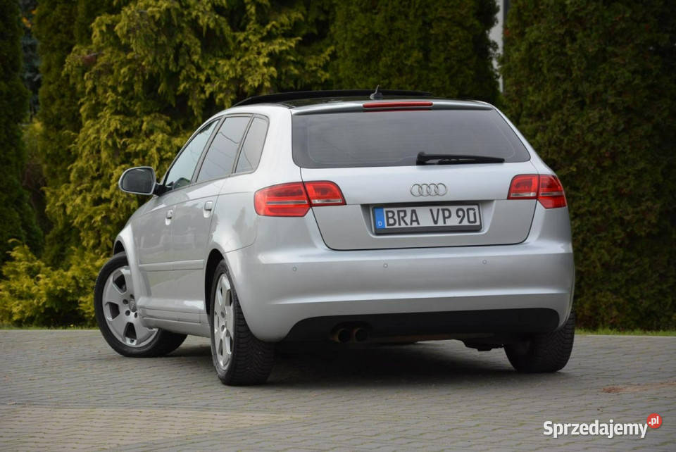 Audi A3 Lift DSG Panorama Skóry Duża Navi DRL serwisowany w ASO Ostrów Mazowiecka