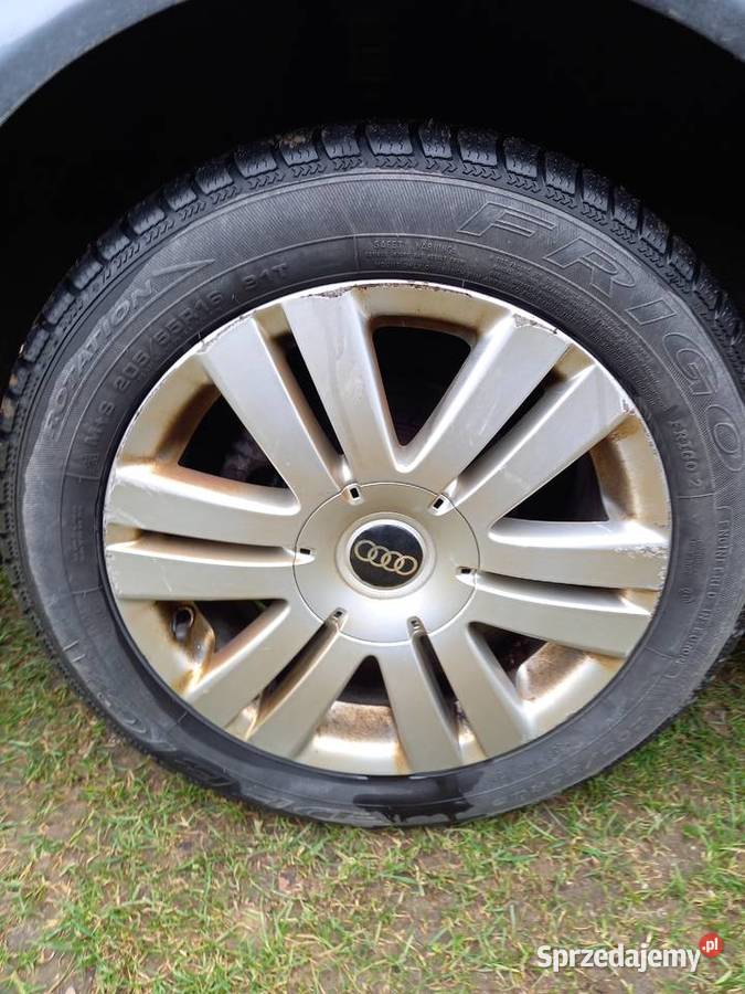 Alufelgi audivw 16 5x112 z oponami zimowymi Czaple