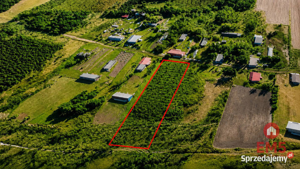 Działka 4889m2 Narew