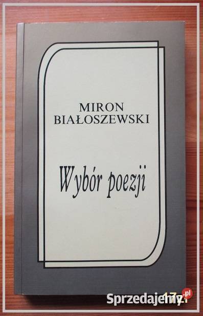 Julian Przyboś utwory poetyckie Przyboś poezje Proza i poezja Łódź sprzedam