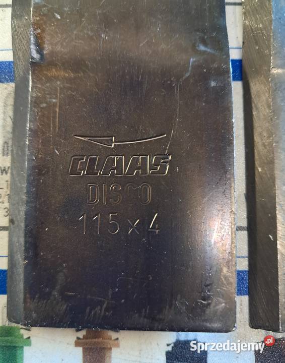 Nożyk kosiarki Claas 000952042 oryginał 115x48x4