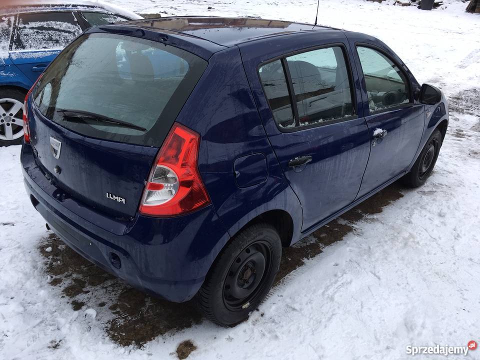 Dacia Sandero drzwi prawa strona tył kompletne Opole