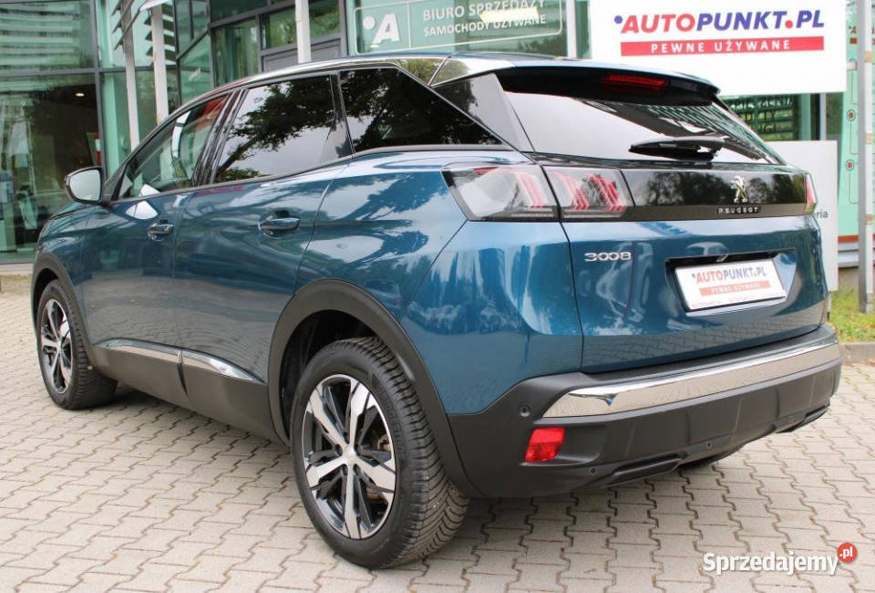 Peugeot 3008 2022r FV 23 Automat Nawigacja automatyczna Chorzów