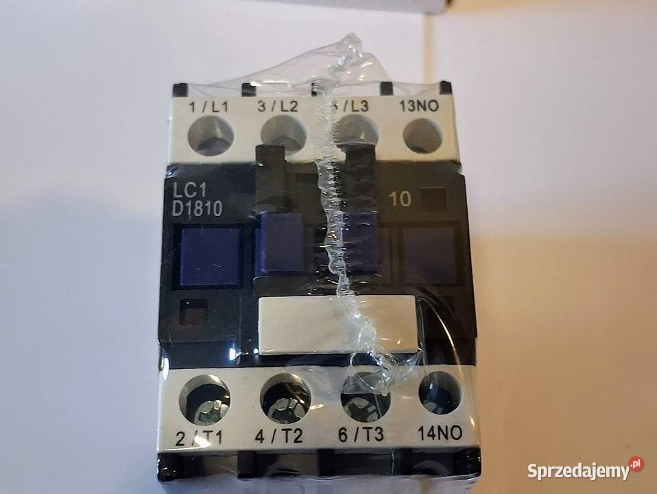 Stycznik LC11610 prąd 16A moc 75kW cewka 24V AC Rawicz