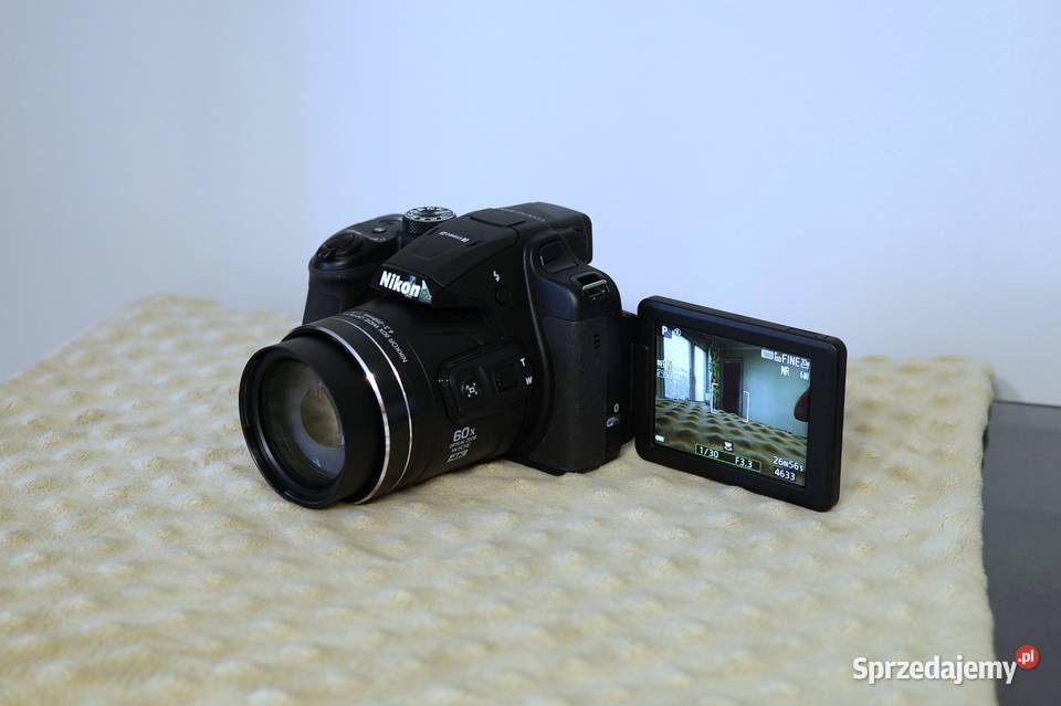 Nikon Coolpix B700 20 Mpix60x optzoom4KRAW łódzkie Pabianice sprzedam