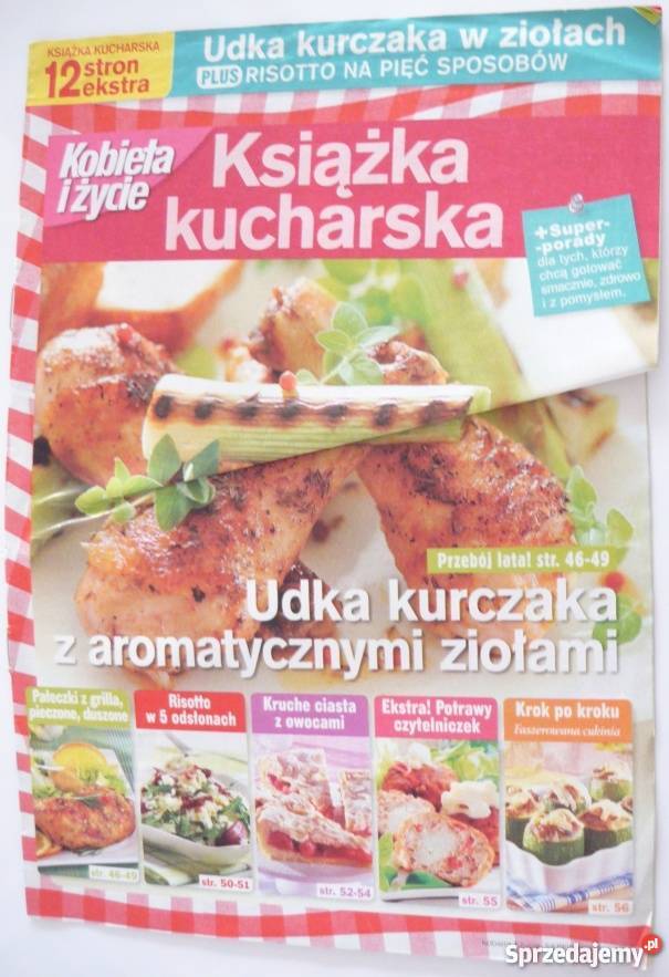 KSIĄŻKA KUCHARSKA KOBIETA I ŻYCIE 2013 SIERPIEŃ Gorzów Wielkopolski