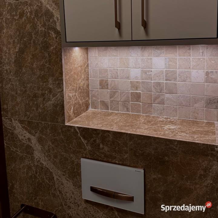 Mozaika marmurowa Queen Beige bębnowana Dom i Ogród Rumia