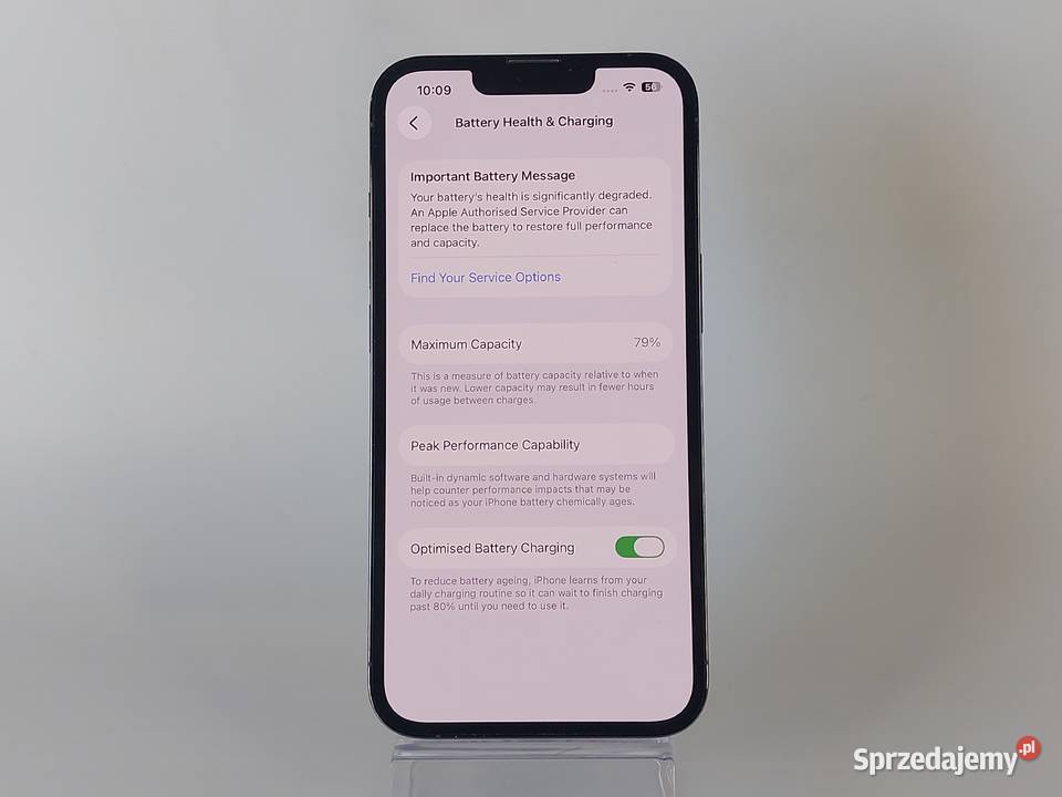 iPhone 13 Pro 128 GB 79 Niebieski Idealny Stan mazowieckie Warszawa