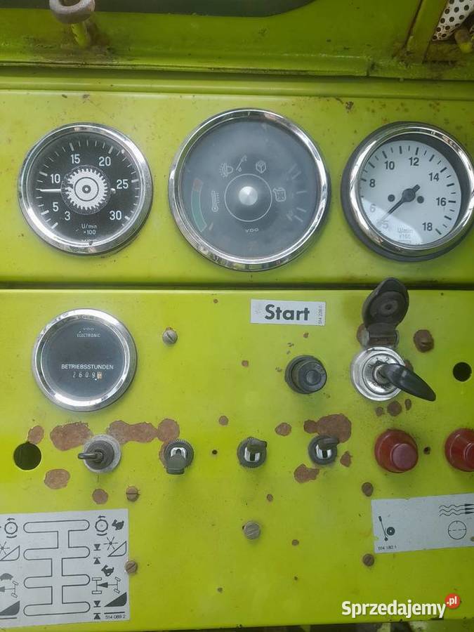 Kombajn zbożowy Claas Dominator 85 Gryfów Śląski
