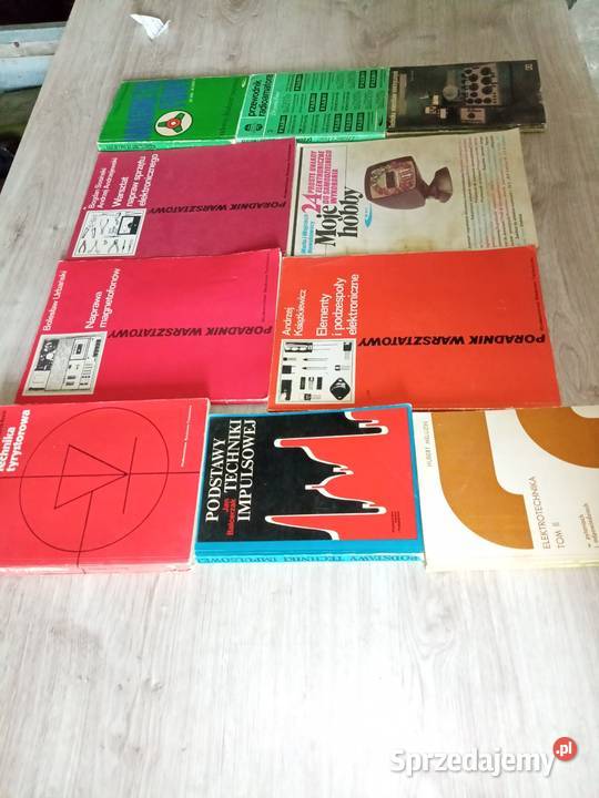 Książki elektronika naprawa magnetofon Stalowa Wola