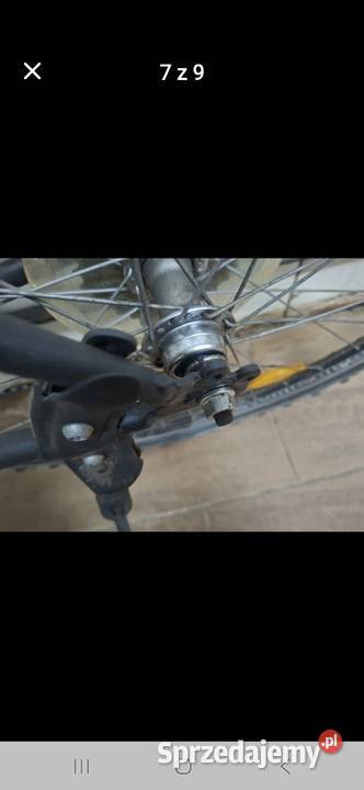 Rower męski uszkodzone tylna koło Goleniów sprzedam