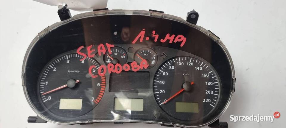 LICZNIK ZEGAR SEAT CORDOBA 88311292 osobowe Lipno