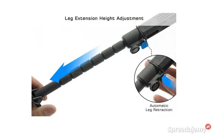 Bipod Leapers UTG składany Big Bore Full Trzcianka