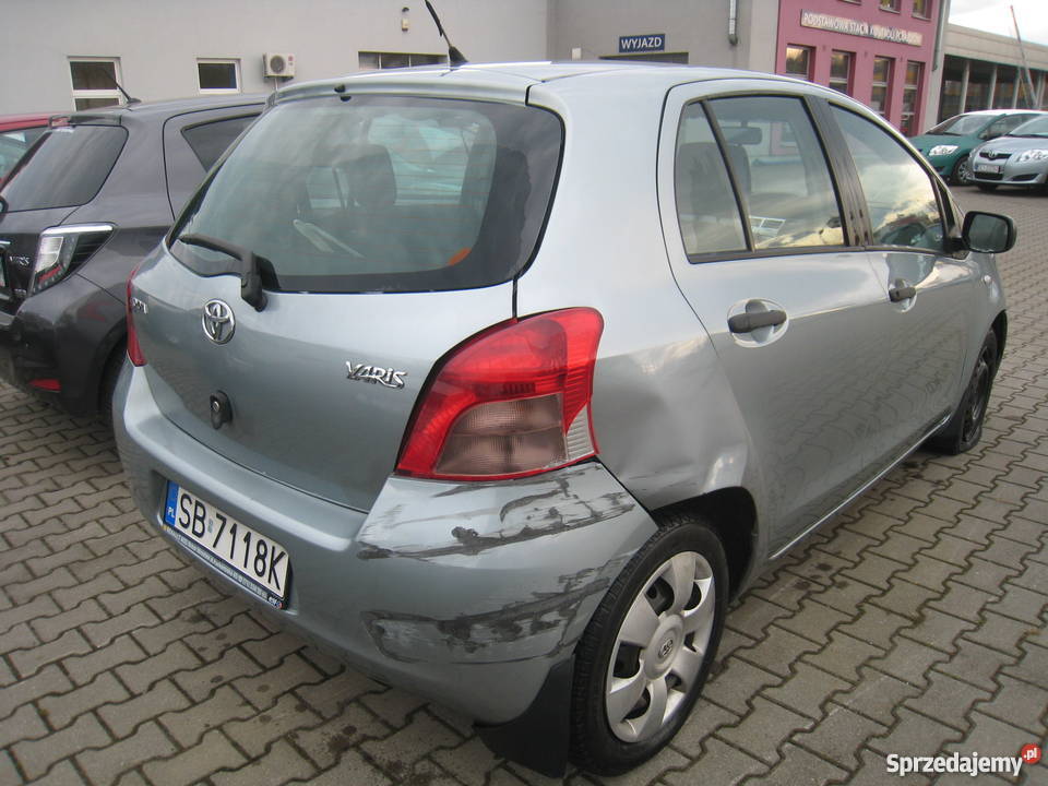 Toyota Yaris II Luna 13 USZKODZONY manualna Bielsko-Biała
