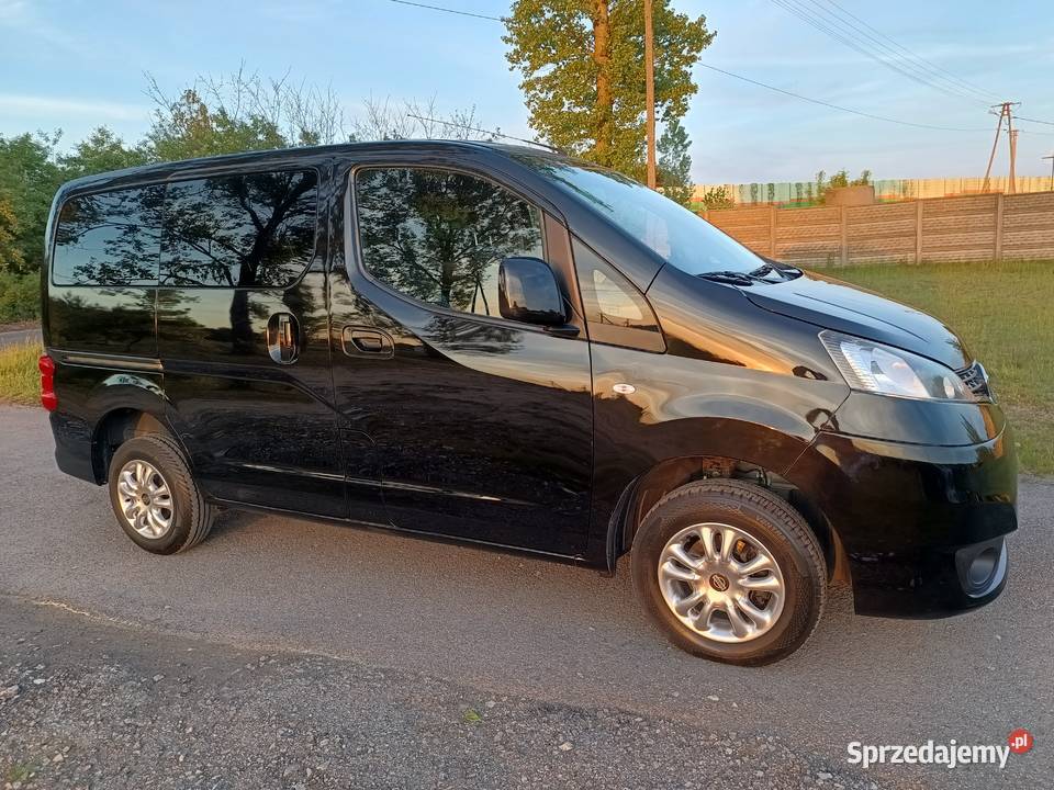 Nissan NV200 Evalia 5 os Navi kamera cof sprowadzony łódzkie Podkonice Miejskie