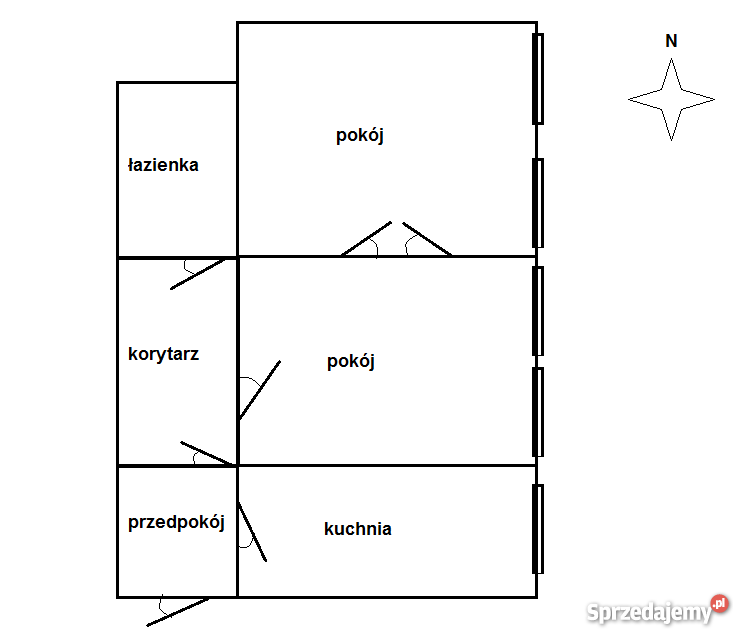 Tanieduże mieszkanie w kamienicy do remontu cent 3 piętra i więcej