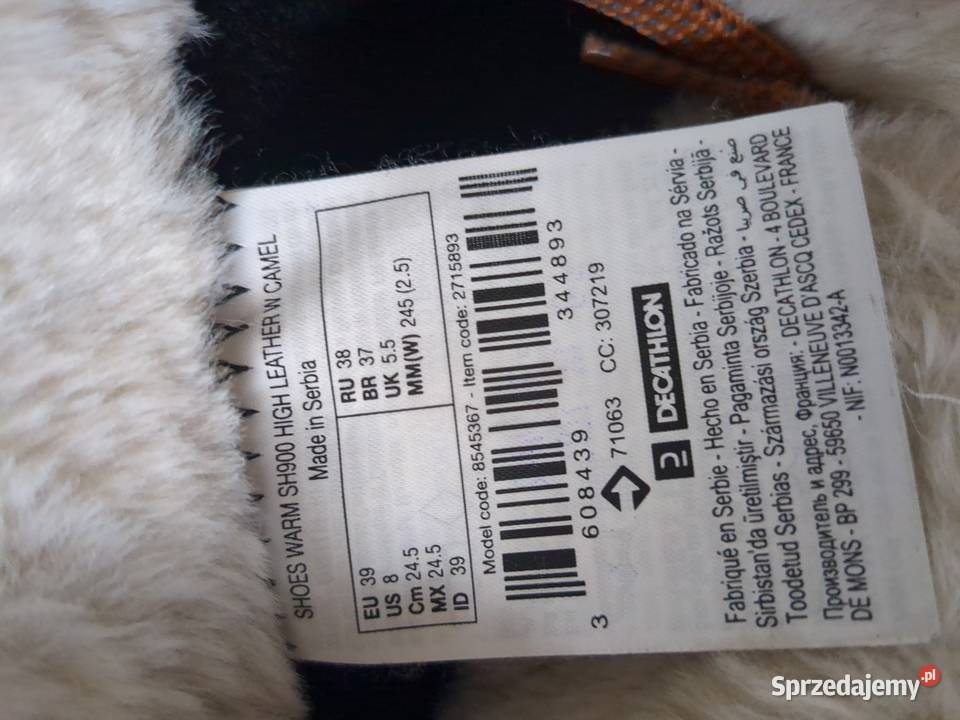 Buty Quechua biały Kozaki Rzeszów sprzedam