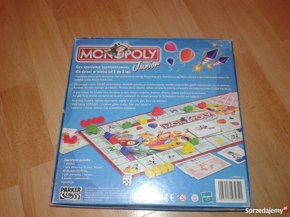 OKAZJA Parker Monopoly junior wesołe miasteczko 5 lat+ Wrocław