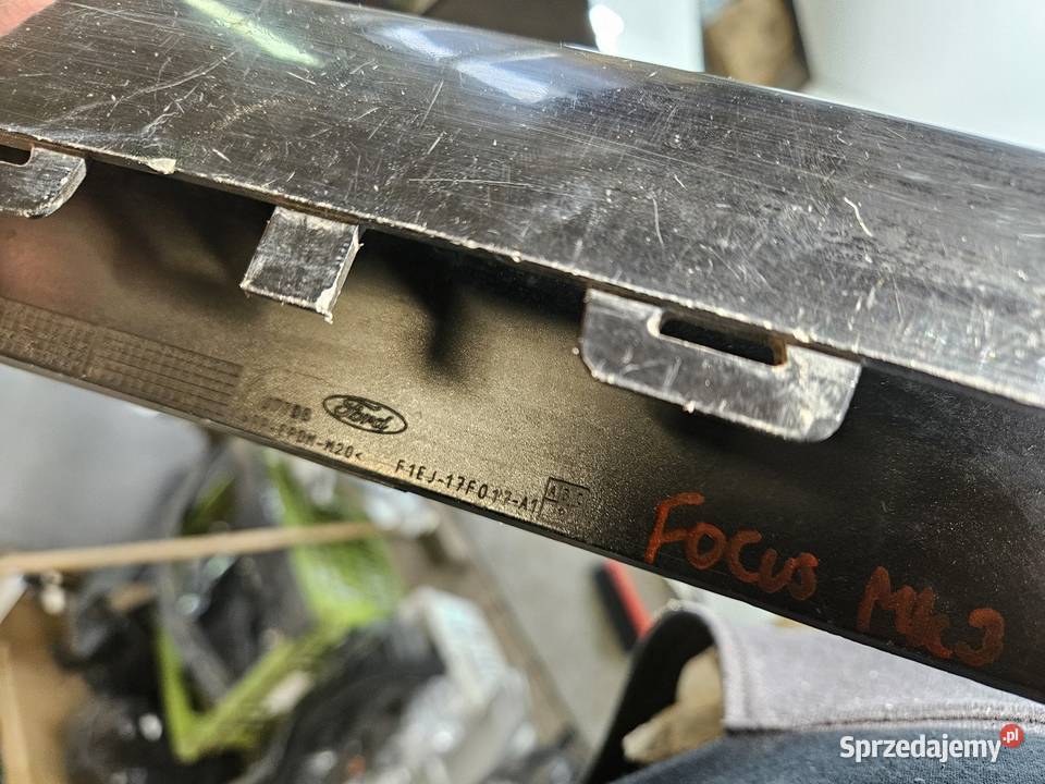 FORD FOCUS MK3 LIFT ST SPOILER ZDERZAKA PRZÓD Międzychód