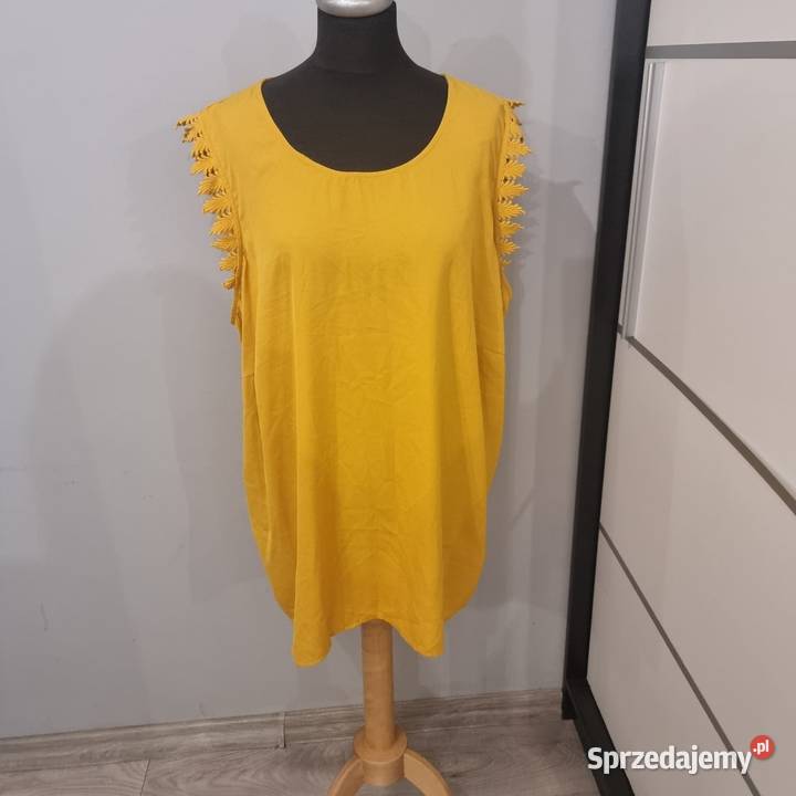 Żółta bluzka damska Zizzi XL Kraków