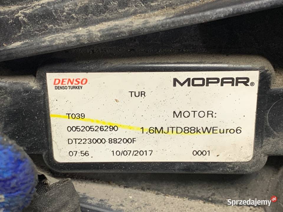 WENTYLATOR CHŁODNICY FIAT TIPO 14 120