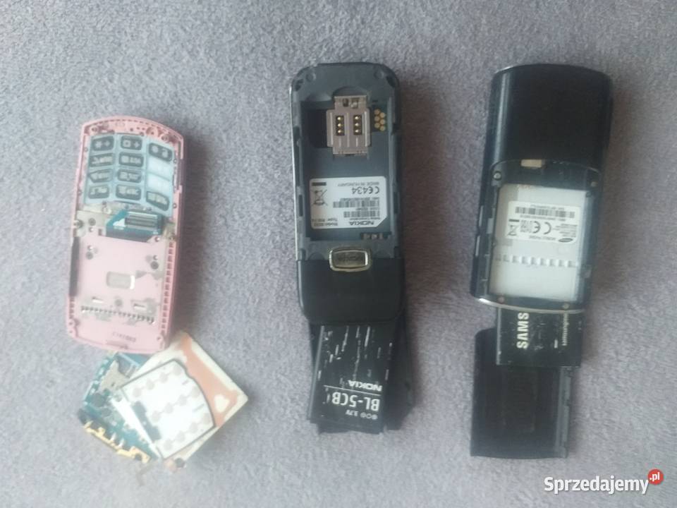 zestaw telefonów mix pakiet nokia samsung Sandomierz