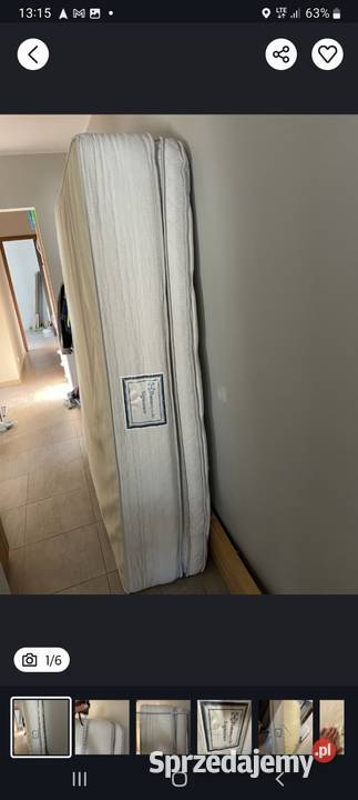 Materac 200x190x40 markowy Zapewniam transport 190cm Kórnik