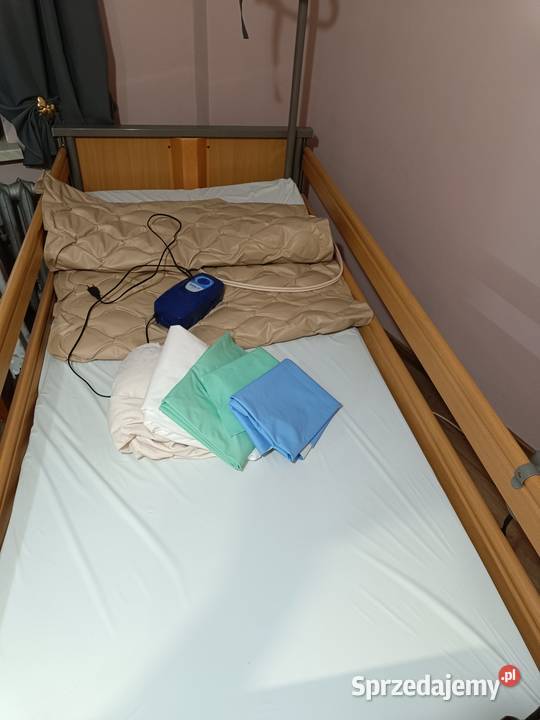 Łóżko rehabilitacyjne regulowane pilotem Bielsko-Biała