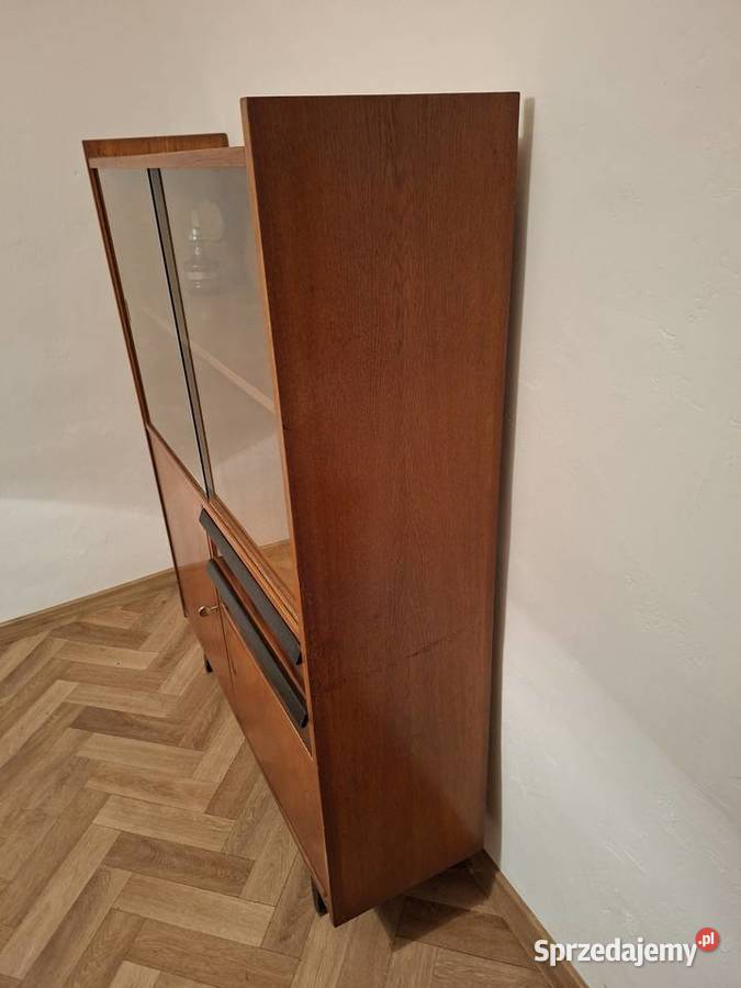 Witryna Biblioteczka meble Bydgoskie PRL Łódź