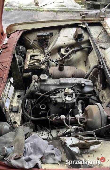 Fiat 125p Kombi Czarne tablice 86r Płock