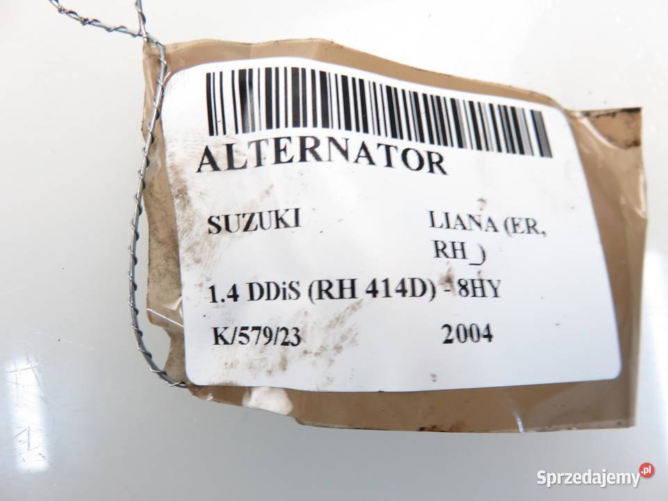 ALTERNATOR SUZUKI LIANA 14 DDiS 3140073J0 małopolskie