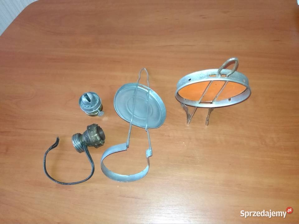części elementy wyposażenia lampy naftowej Poznań sprzedam
