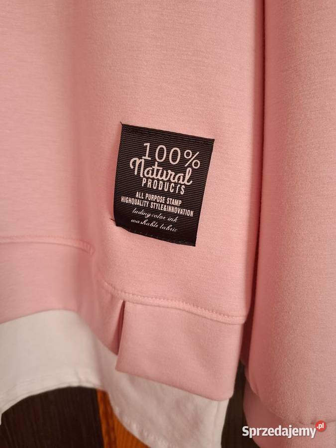 Komplet dresowy damski pudrowy róż Lublin